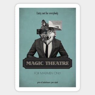 Magic Theatre Poster Sticker